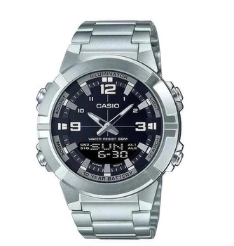 Мужские механические часы Casio AMW-870DA Black