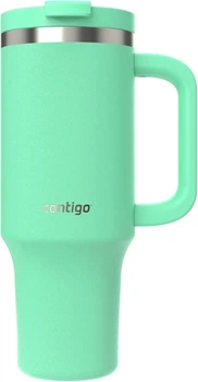 Термочашка с соломинкой Contigo 40oz Streeterville Tumbler Stainless Steel 1.18 л Reef