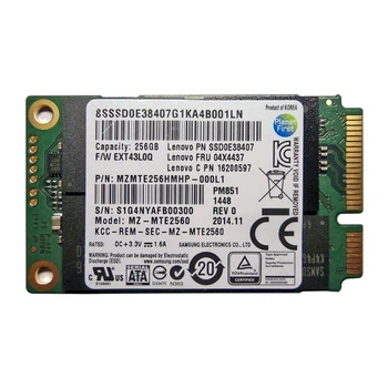 Накопитель SSD Samsung PM841 256Gb mSATA (MZ-MTE2560 / MZMTD256HAGM) - Б/У