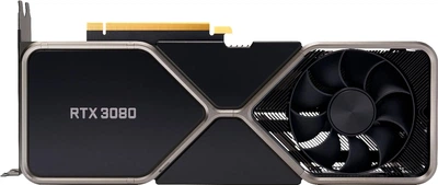 Видеокарта Nvidia GeForce RTX 3080 (10Gb / GDDR6X / 320bit / 8704 CUDA) FE - Б/У