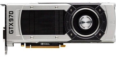 Видеокарта Nvidia GeForce GTX 970 (4Gb / GDDR5 / 256 bit / 1664 CUDA) FE - Б/У