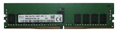 Оперативна пам'ять SK Hynix 16Gb DDR4-2400 PC4-19200 (HMA82GR7AFR4N‐UH) RDIMM ECC Registered - Б/В