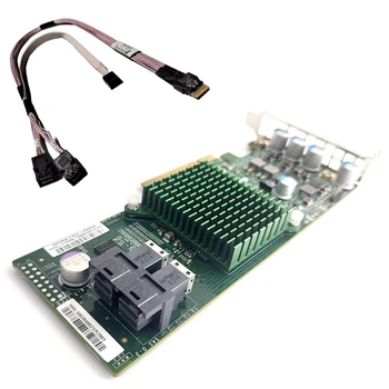 HBA SUPERMICRO AOC-S3008L-L8E / CBL-SAST-0846-1 - Б/У
