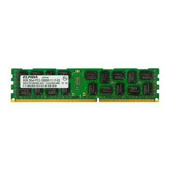 Оперативная память Elpida 8Gb DDR3-1600 PC3-12800 2Rx4 (EBJ81RF4BDWD-GN-F) RDIMM ECC Registered - Б/У