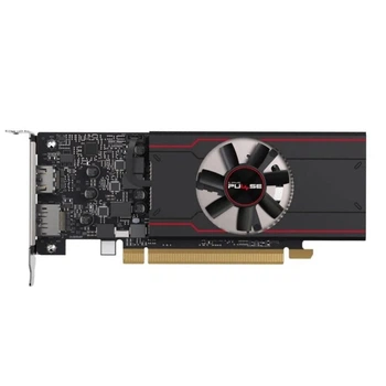 Видеокарта Sapphire PULSE RX 6400 (4Gb / GDDR6 / 64 bit / 768 ROCm) - Б/У