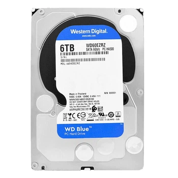 Жорсткий диск Western Digital Blue 6Tb 5400об/хв SATA 3 (WD60EZRZ