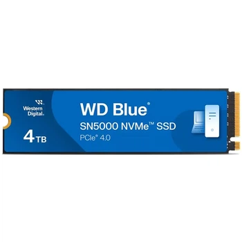 Накопитель SSD WD Blue 4Tb SN5000 NVMe M.2 Gen4x4 (WDS400T4B0E)