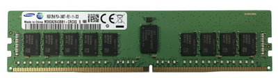Оперативная память Samsung 16Gb DDR4-2400 PC4-19200 2Rx8 (M393A2K43BB1-CRC) RDIMM ECC Registered - Б/У