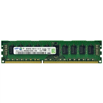 Оперативная память Samsung 4Gb DDR3-1333 PC3L-10600 2Rx8 (M393B5273DH0-YH9) RDIMM ECC Registered - Б/У