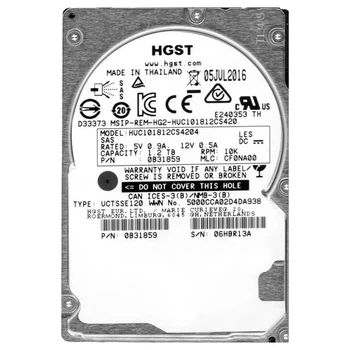 Жесткий диск HGST Ultrastar C10K1800 1.2Tb SAS 12 Gbit/s 2.5"(HUC101812CS4204) - Б/У
