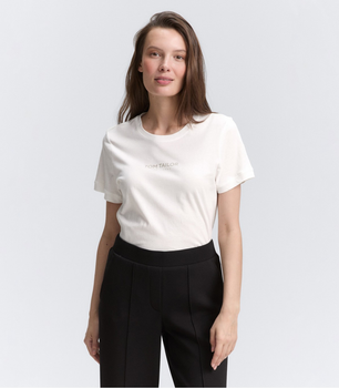 Футболка Tom Tailor T-Shirt XS Білий 1047736-10315