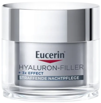 Krem do twarzy Eucerin Hyaluron-Filler 3X Effect z kwasem hialuronowym na noc 50 ml (4005800294808)