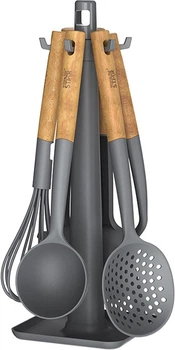 Набор кухонных принадлежностей Winningstar ST-7507 6 предметов Gray (WNNGS-ST-7507-GR)