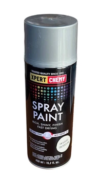 Фарба аерозольна універсальна СРIБЛЯСТИЙ СВIТЛИЙ SPRAY PAINT 450 мл. 125 XPERT CHEMY
