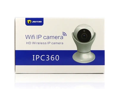Видеокамера WiFi IP 2 0 Мп поворотная с ночным видением и двумя антеннами модель 8165HP3 6M для наблюдения