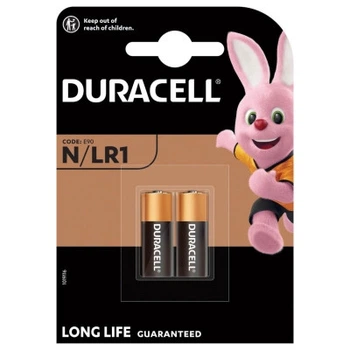 Батарейка Duracell N 1.5V щелочная, LR1/E90/4001/AM5/MN9100 2 шт. в упаковке (5007465)