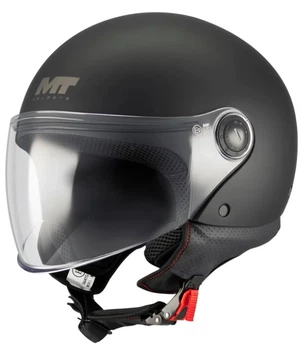 Мотошолом MT Street S Pure A1 чорний матовий, L