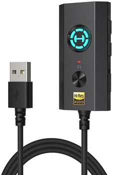 Внешняя звуковая карта Edifier HECATE GS04 с USB на 3.5 мм, 7.1-канальная