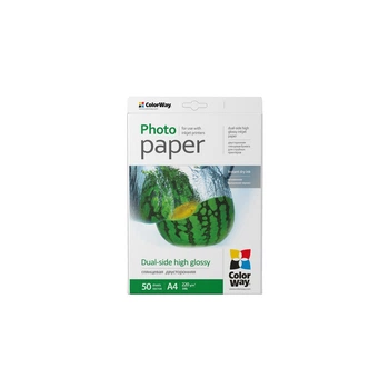 Фотобумага ColorWay A4 220г Glossy 50ст. (PGD220050A4)