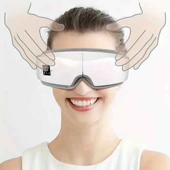 Масажер для очей 4D Premium з підігрівом, вібрацією та музикою