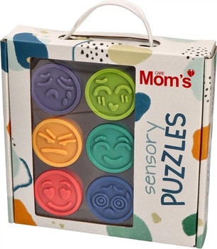 Сенсорні пазли Hencz Toys Mom's Care емоції 7 елементів 845 68451 (5907784468451)