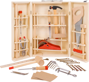 Ігровий набір Bigjigs Скринька з інструментами 28 шт. (691621034101)