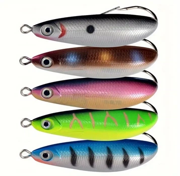 Набір блешень незачепляйка Minnow Spoon 60 мм 7.2 грамів 5 шт