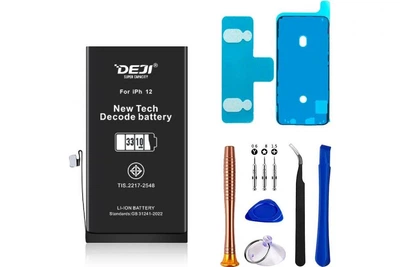 Адаптивна батарея (3310 mAh) для iPhone 12 з ремкоплектом (DEJI) |Розпізнається iOS як оригінал | Не потребує прошивки High Copy