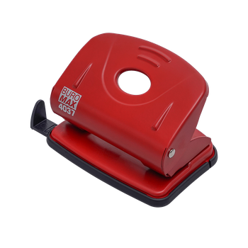 Діркопробивач BUROMAX 20арк 4037-05 металевий червоний /BM.4037-05/