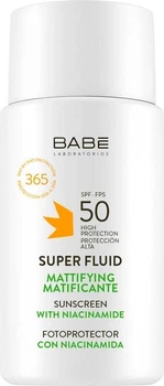 Сонцезахисний супер-флюїд BABE Laboratorios SPF 50 з матуючим ефектом 50 мл