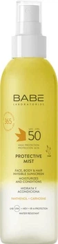 Сонцезахисний невидимий спрей-міст BABE Laboratorios Protective Mist Invisible Sunscreen SPF 50 для обличчя, тіла та волосся 150 мл