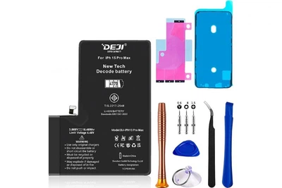 Адаптивна батарея (4770 mAh) для iPhone 15 Pro Max з ремкоплектом (DEJI) |Розпізнається iOS як оригінал | Не вимагає прошивки High Copy
