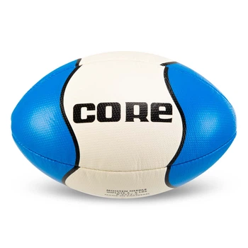 Мяч для регби размер №4 Core 5377-4 для игроков 10-14 лет White-Blue