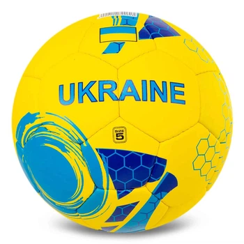 Мяч футбольный Україна №5 для тренировок Ballonstar Ukraine 5181 размер 5
