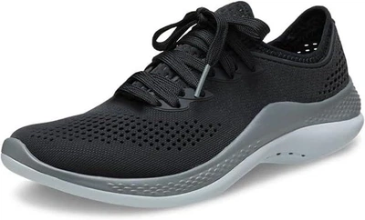 Кроксы кроссовки Crocs LiteRide 360 Pacer Black/Slate Grey 37