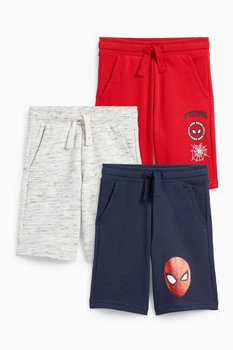 Комплект шорт из хлопка Spider-Man (3шт.) C&A 2232238c59 134см Разноцветный (100011727)