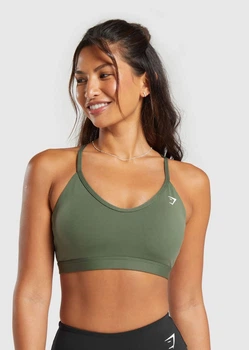 Спортивний топ Gymshark b2a7ec58 XS хакі (100006073)