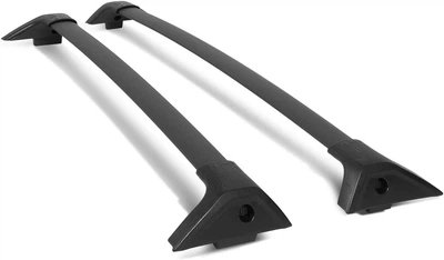 Поперечки Toyota Rav4 2019 2020 2021 2022 2023 на рейлінги чорні матові Havoc