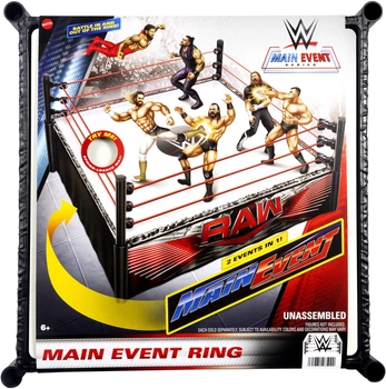 Игровой набор Mattel Главный ринг для боев WWE (JDJ20)