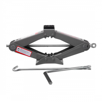 Домкрат механический Intertool 1.5т x 90-370мм ромбовидный (GT0182)