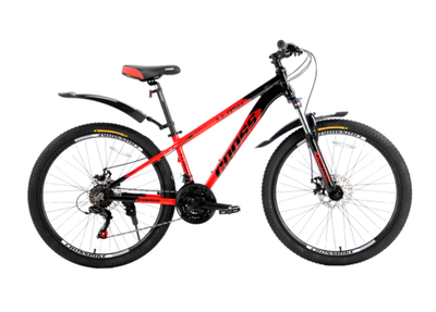 Велосипед Cross 24 Flash 2024 Рама-12 red-black