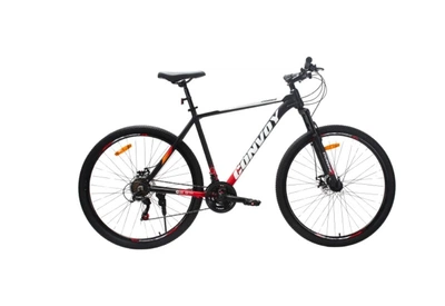 Велосипед CrossBike 29 Convoy 2025 Рама 21 black-red
