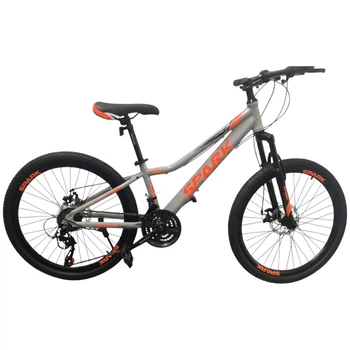 Велосипед SPARK TILL 24`` ал12 ам диск серый