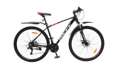 Велосипед CrossBike 29 Pacific 2025 Рама 19 black-red