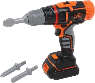 Набір Smoby Black and Decker Електродриль з 3 змінними насадками (3032163609162)