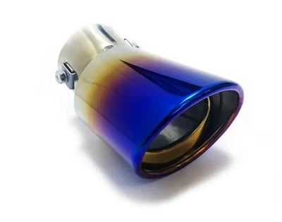 Насадка наконечник глушителя HKS Hi-Power Muffler d63мм L130мм зовн d86мм на выхлопную трубу SV0742