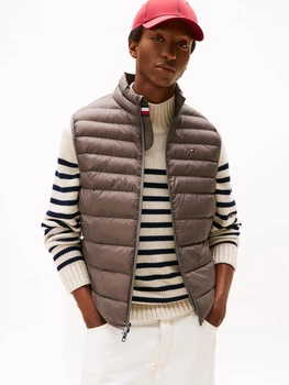 Теплий жилет чоловічий Tommy Hilfiger 538293189 M Сірий (1159855355)