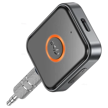 Автомобільний Bluetooth адаптер BOROFONE BC55 Suave car AUX BT receiver Black