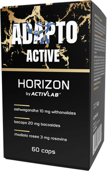 Kompleks adaptogenów ActivLab Horizon Horizon Adapto Active 60 kapsułek (5907368805139)