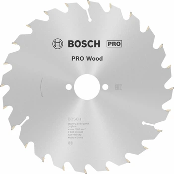 Пильный диск Bosch PRO Wood 200x2.8x30 мм, 24Т (2608640618)